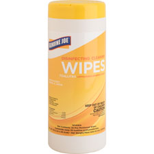 Genuine Joe Disinfecting Cleaning Wipes, Sold as 1 Carton, 6 Each per Carton 
