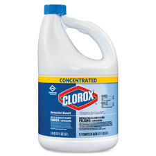 Clorox Germicidal Bleach, 121oz., 3/CT, Clear, Sold as 1 Carton