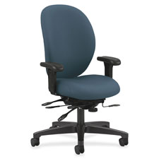 HON 7600 Executive High-Back Chair w/Seat Glide, Sold as 1 Each