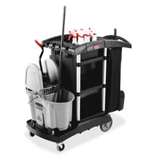 Rubbermaid High Capacity Executive Cleaning Cart, Sold as 1 Each