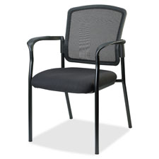 Lorell Breathable Mesh Guest Chair, Sold as 1 Each