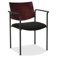 Lorell Guest Chair with Arms, Sold as 1 Carton, 2 Each per Carton 