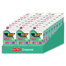 CLI Creative Arts Crayons Display, Sold as 1 Display, 24 Box per Display 