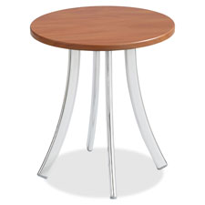 Safco Decori Wood Side Table, Short, Sold as 1 Each
