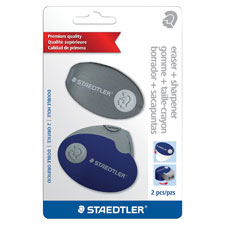 Staedtler Staedtler Case Covered Sharpener Oval Eraser, Sold as 1 Each