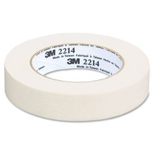 3M 2214 Paper Masking Tape, Sold as 1 Carton, 72 Roll per Carton 
