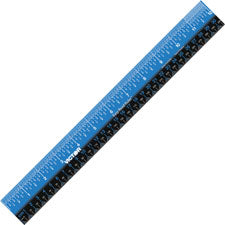 Victor Plastic Dual Color 12" Easy Read Ruler, Sold as 1 Each