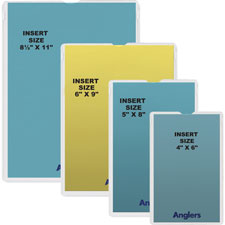 Anglers Self-stick Crystal Clear Poly Envelopes, Sold as 1 Package, 50 Each per Package 