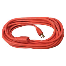 Compucessory Heavy Duty Extension Cord, 100', Orange, Sold as 1 Each