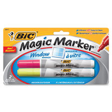 BIC Window Marker, Sold as 1 Package