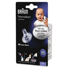 Braun Ear Thermometer Lens Filters, Sold as 1 Package, 40 Each per Package 