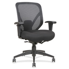 Lorell Self-tilt Mid-back Chair, Sold as 1 Each