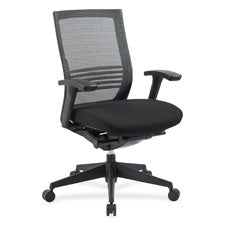Lorell Mid-back Mesh Chair, Sold as 1 Each