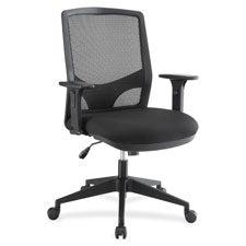 Lorell Executive Mesh Fabric Swivel Chair, Sold as 1 Each