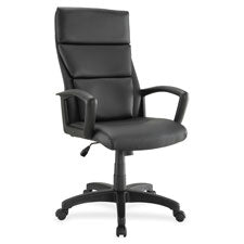 Lorell Euro Design Lthr Executive High-back Chair, Sold as 1 Each