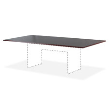 Lorell Essentials Srs Mahogany Conference Table, Sold as 1 Each