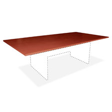 Lorell Essentials Series Cherry Conference Table, Sold as 1 Each