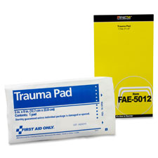 First Aid Only 9" Trauma Pad, Sold as 1 Package