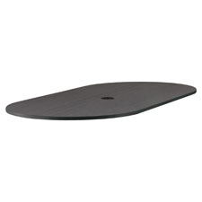 Safco Asian Night Cha-Cha Table Oval Tabletop, Sold as 1 Each