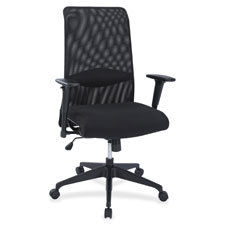 Lorell Synchro-tilt Mesh Back Suspension Chair, Sold as 1 Each