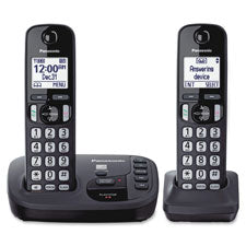 Panasonic KX-TGD222N DECT 6.0 1.90 GHz Cordless Phone, Sold as 1 Each