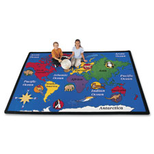 Carpets for Kids World Explorer, Sold as 1 Each