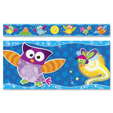 Trend Owl-Stars Collection Bolder Borders, Sold as 1 Package