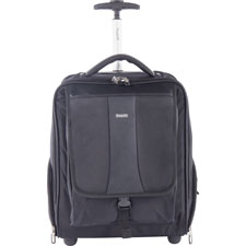 Bond Street Carrying Case (Rolling Backpack) for 15.6" Notebook, Travel Essential, Sold as 1 Each