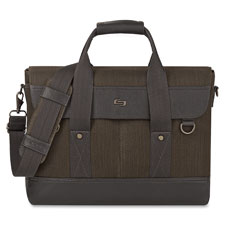 Solo Executive Carrying Case (Briefcase) for 15.6" Notebook, Sold as 1 Each