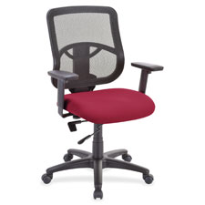 Lorell Managerial Mid-back Chair, Sold as 1 Each