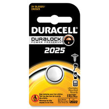 Duracell 2025 Coin Button Battery, Sold as 1 Each