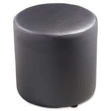 Lorell Leather Cylinder Chair, Sold as 1 Each