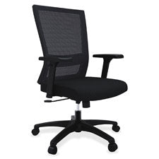 Lorell Mesh Mid-back Swivel Chair, Sold as 1 Each