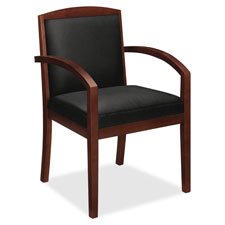 Basyx by HON HVL853 Wood Guest Chair, Sold as 1 Each