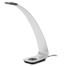 Lorell Curved Column LED Task Light, Sold as 1 Each