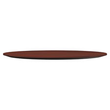 Lorell Foldable Hospitality Table Mahogany Tabletop, Sold as 1 Each