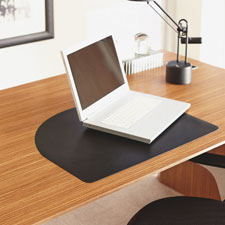 Lorell Contoured Desk Pad, Sold as 1 Each