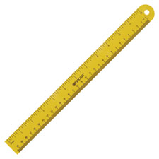 Westcott 12" Magnetic Ruler, Sold as 1 Each