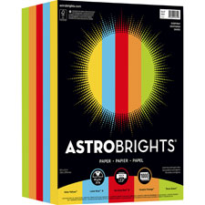 Astrobrights Everyday Colored Paper, Sold as 1 Package