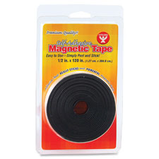 Hygloss Self-adhesive Magnetic Tape, Sold as 1 Each