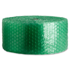 Sparco Bulk 1/2" Large Recycled Bubble Cushioning Rolls, Sold as 1 Bag, 4 Roll per Bag 