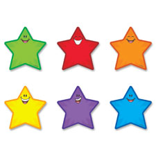 Trend Mini Stars Accents Variety Pack, Sold as 1 Package, 36 Each per Package 