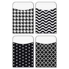 Trend Black/White Terrific Pockets Variety Pack, Sold as 1 Package, 40 Each per Package 