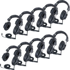 Califone Switchable Stereo/Mono Headphones, Sold as 1 Set