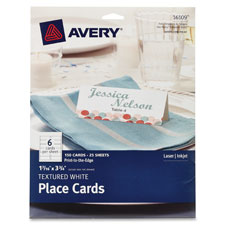 Avery Tent Card, Sold as 1 Package