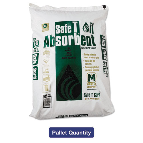 All-Purpose Clay Absorbent, 40lb, Poly-Bag, 50/Carton, Sold as 1 Pallet