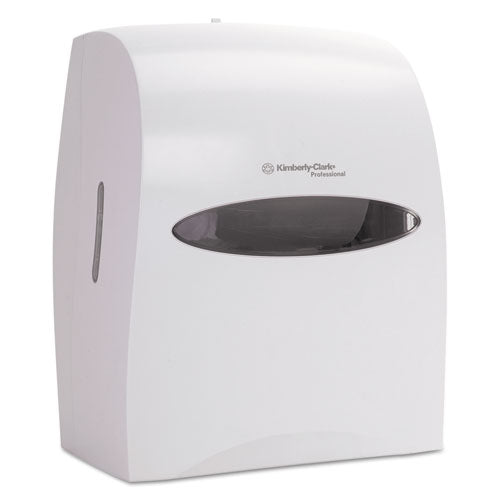 Windows Touchless Roll Towel Dispenser, 12 63/100w x 10 1/5d x 16 13/100h, White, Sold as 1 Each