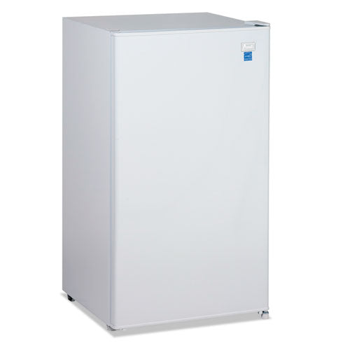 3.3 Cu.Ft Refrigerator with Can Dispenser and Door Bins, White, Sold as 1 Each