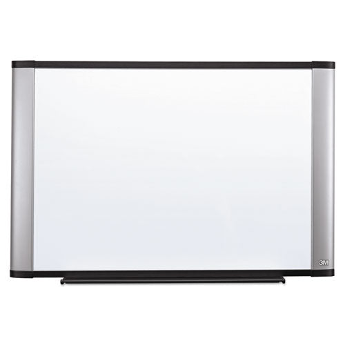 3M - Melamine Dry Erase Board, 48 x 36, Aluminum Frame, Sold as 1 EA