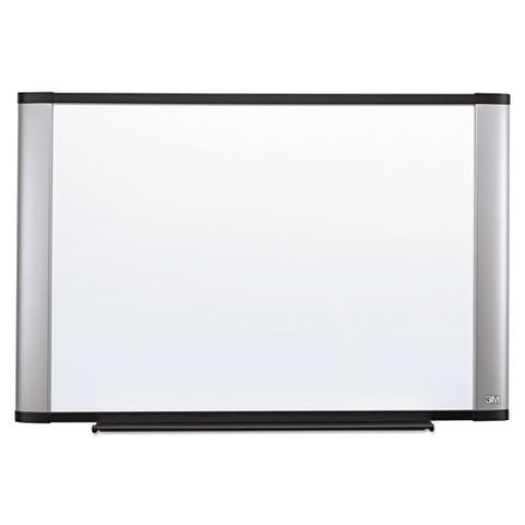 3M - Melamine Dry Erase Board, 48 x 36, Aluminum Frame, Sold as 1 EA